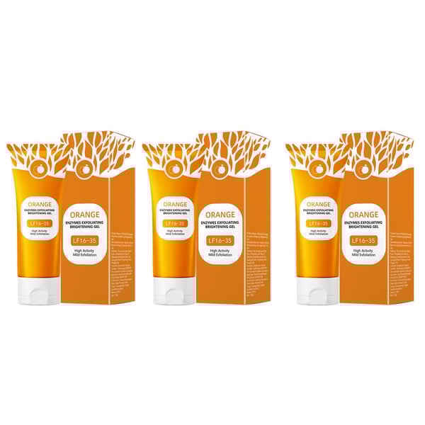 Orange Enzyme Exfoliating Gel 50g – Facial Cleansing Peel