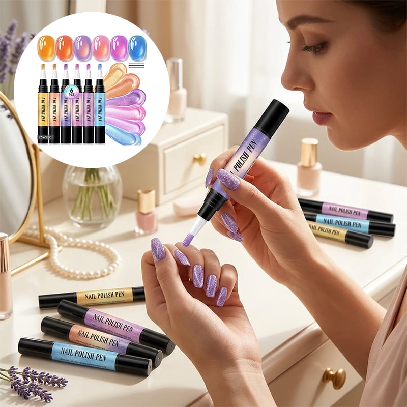 Cat Eye Gel Nail Polish Pen Set product presentation
