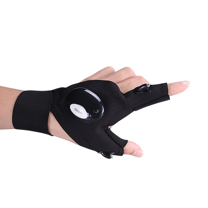 LED-Handschuhe mit wasserdichter Beleuchtung