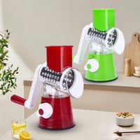 Sale - 3 in 1 Rotary Cheese Grater Vegetable Slicer