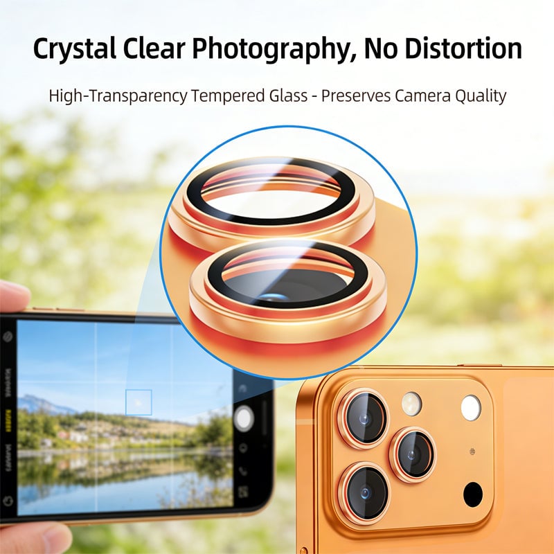 Magnetic Lens Protector for iPhone 17 Pro