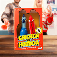 Fun Party Chicken vs Hotdog Board Game