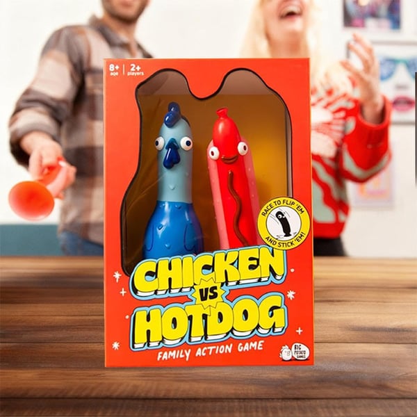 Fun Party Chicken vs Hotdog Board Game