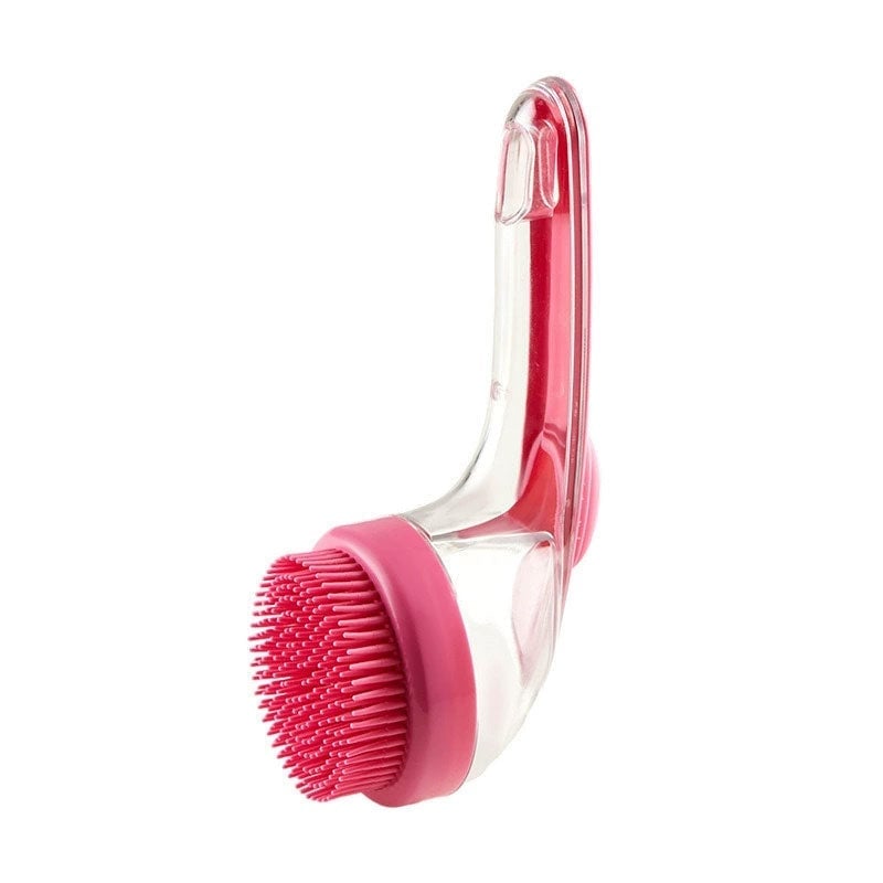 Press-to-Dispense Bath Brush (18 cm)