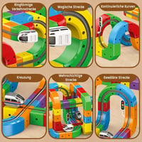 3D STEM Elektrisches Eisenbahn-Set