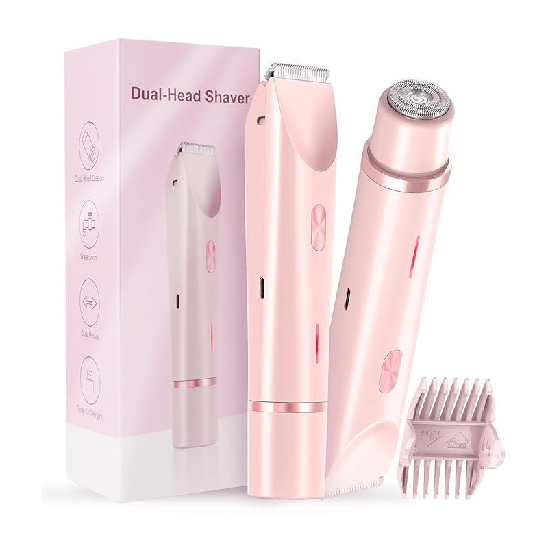 Tondeuse à cheveux électrique étanche et rechargeable à double tête