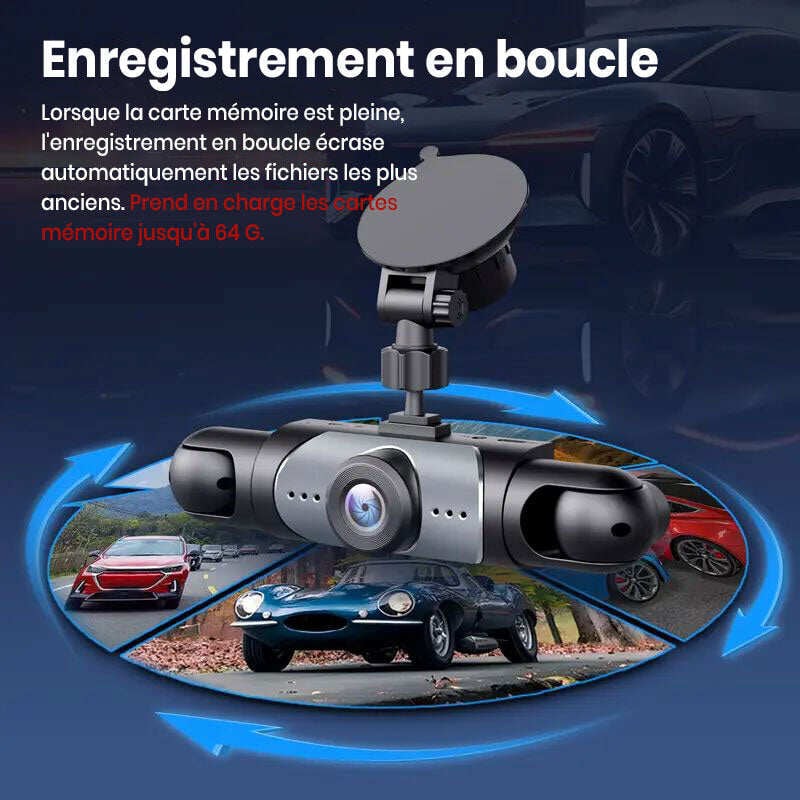 Système complet de caméra embarquée Sakerplus