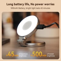 Magnetic Selfie Light with Makeup Mirror