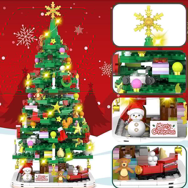 2025 Christmas Tree Building Toy Set