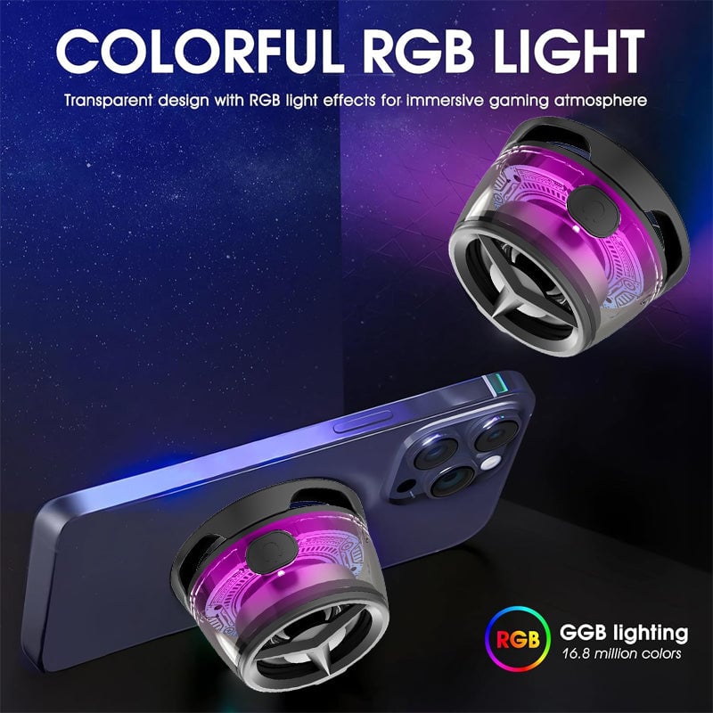 RGB Magnetic Bluetooth Speaker & Phone Stand