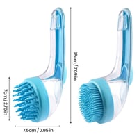 New 2 in 1 Pet Bath and Grooming Brush
