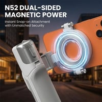 Sakerplus® Zoomable Magnetic Palm Grip Mini Selfie Stick