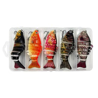 Multi-segmented Fish Swimbait Lure Set