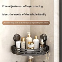 🚿Triangle Suction Cup Shower Caddy