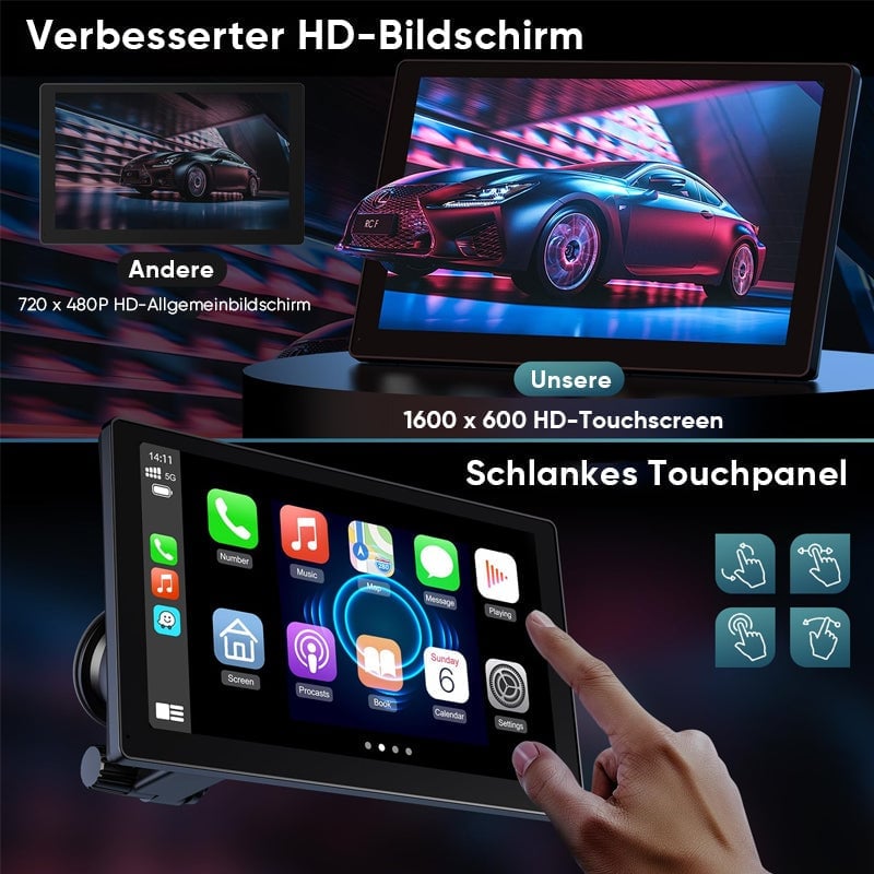 Drahtloses CarPlay-Display