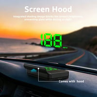 Sakerplus® Digital GPS Head Up Display Speedometer