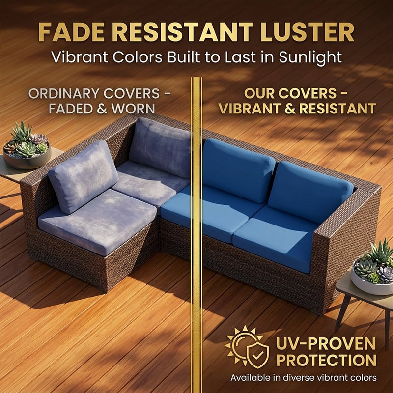 Outdoor Patio Sofa Cushion Covers