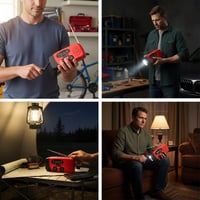Mini Notfall-Kurbelradio