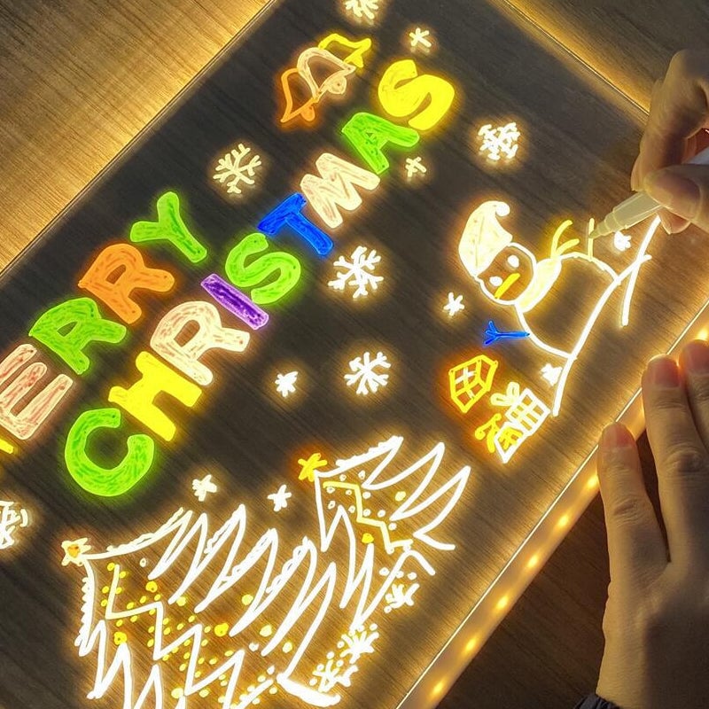 ✨LED Note Board with Colors✏️