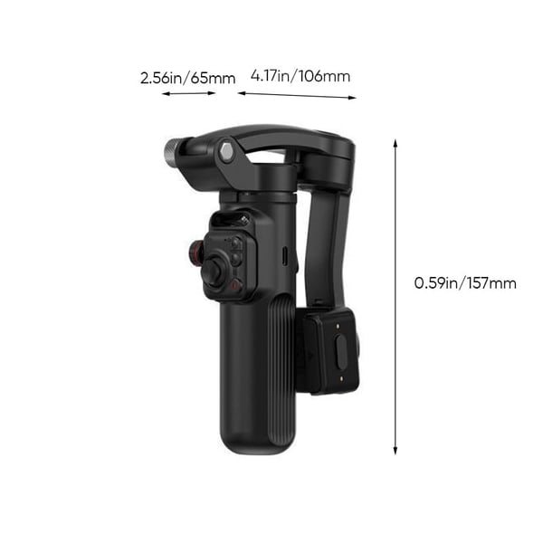 Smart 3-Axis Gimbal Stabilizer with AI Tracking – Professional Video Shooting Tool