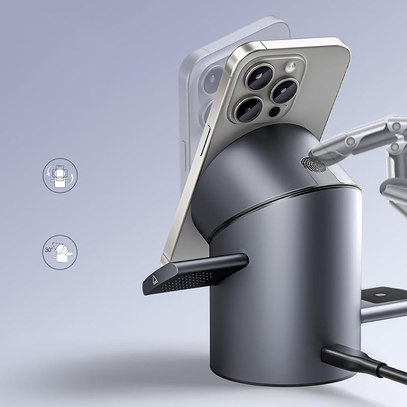 Magnetisches kabelloses 3-in-1-Ladegerät