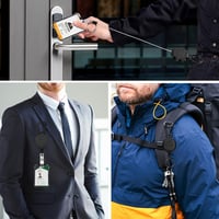 Elastic Steel Keychain – Anti-Theft