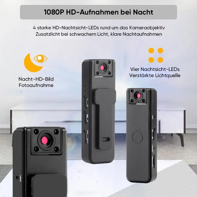 Ultra HD 2-in-1 Sport-Video- und Audiorekorder