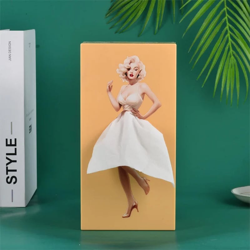 Nieuwe stijl Flying Skirt Tissue Box