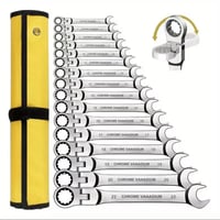 Sakerplus® Flex Head Ratcheting Wrench Set
