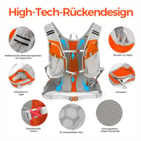Outdoor Leichte Und Atmungsaktive Rucksack-Fahrradtasche