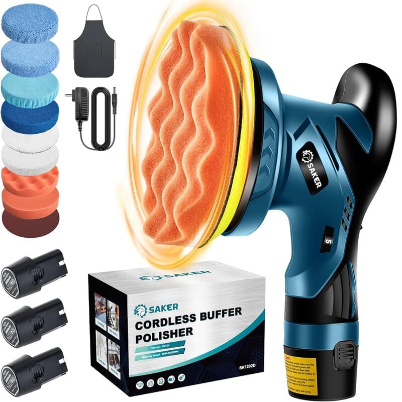 Cordless Polishing Machine Kit for Car Detailing