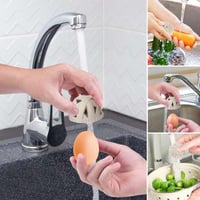 Wiederverwendbare Silikoneier-Reinigungsbürste