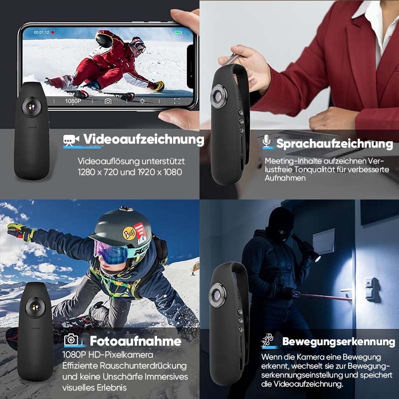 Mini-Kamera-Videorecorder