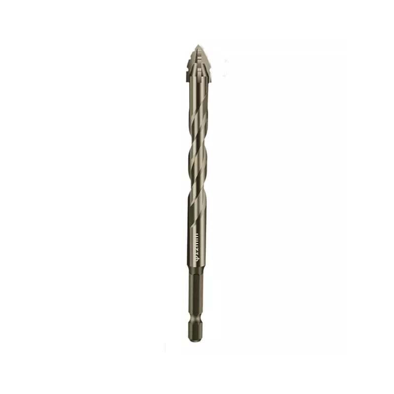Four-Flute Sawtooth Eccentric Drill Bit