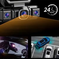 3.0-inch Quad-Recording Dashcam