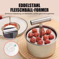 Fleischbällchenformer aus Edelstahl