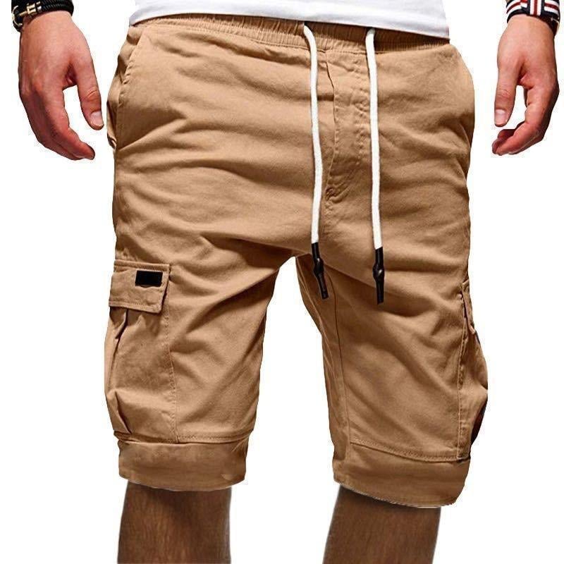 Herr shorts med fickor