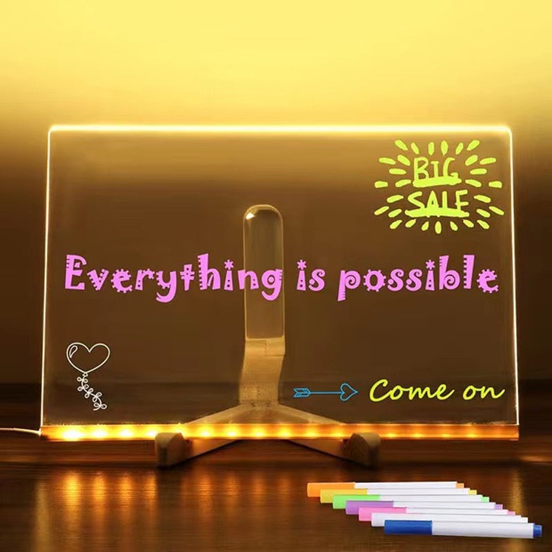 LED Note Board With Colors