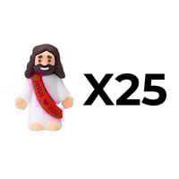 Mini Jesus Figurines With Jesus love You Slogan