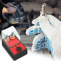 Dobbel tennpluggtester med to 12 mm Tennpluggkontakter