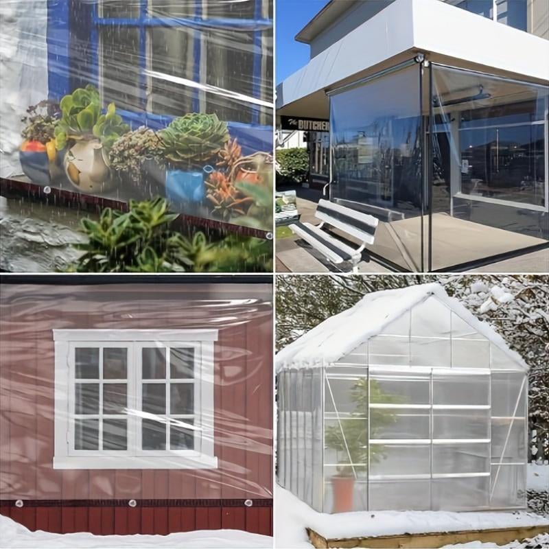 Transparent PE Waterproof Rain Cover for Outdoor