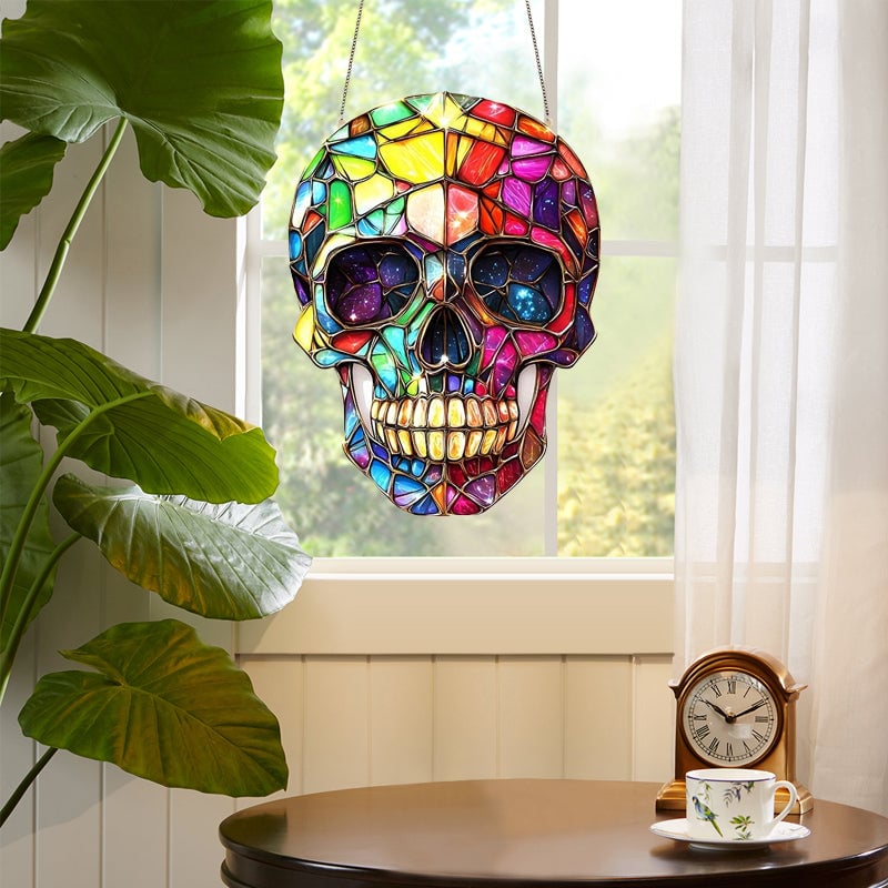 Skull Acrylic Pendant