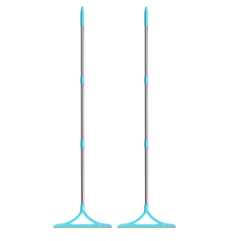 Adjustable Mop Scraper & Hair Magnet Tool