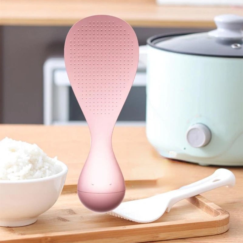 Non-Tipping Standable Rice Scoop