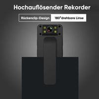 HD Tragbare Körperkamera