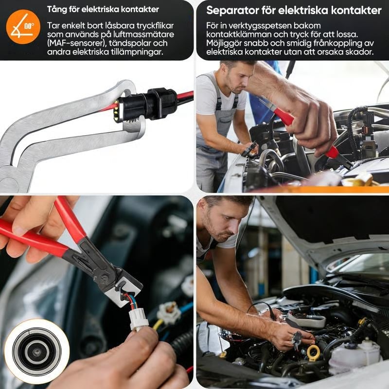 Professionellt slangklämmesats