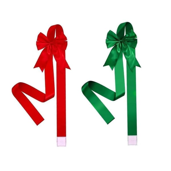 Christmas Door Bow Ribbon Decoration