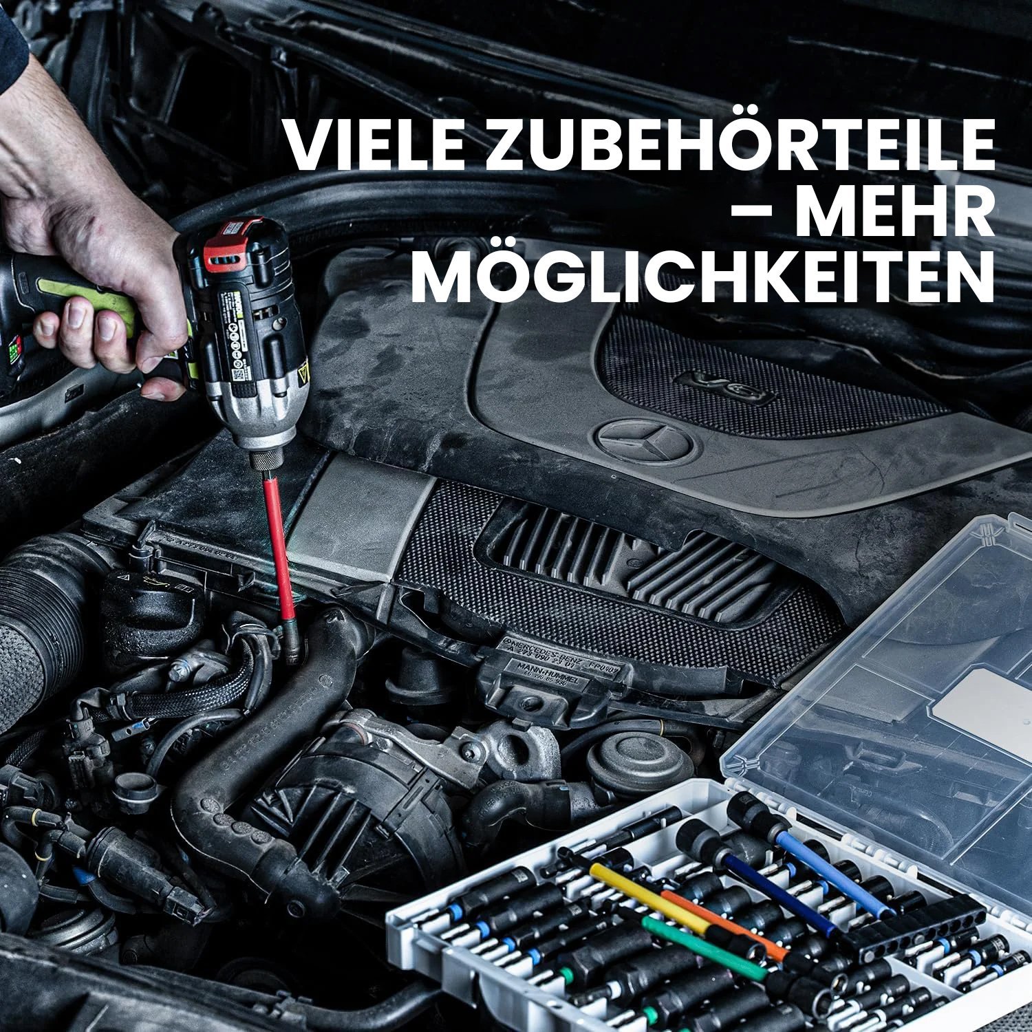 Saker Magnetisches Schlagschrauber-Nuss-Set