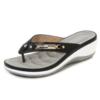 Sandalen met metalen gesp