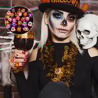 Luminous Halloween Rings(50 Rings)